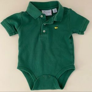 Infant Masters Polo Onesie Size 12 Months